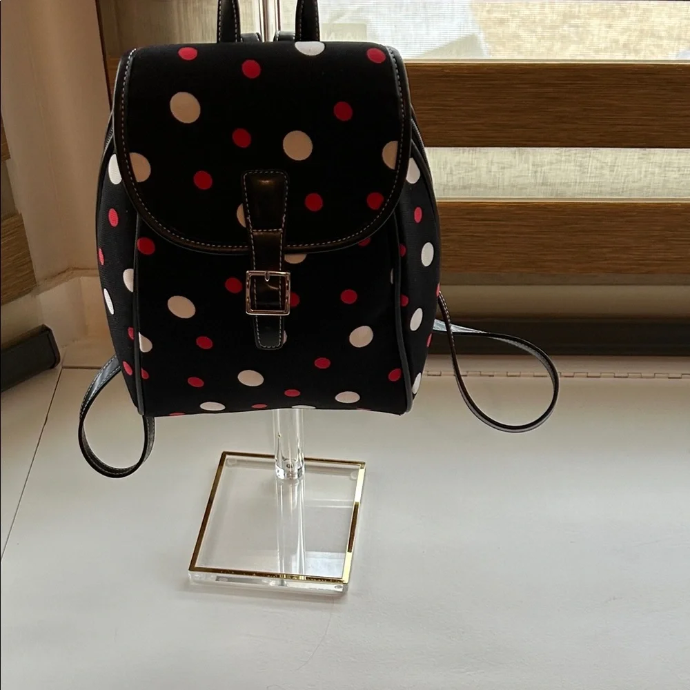Polka Dot Backpack NWOT